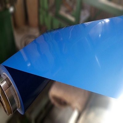 Bobina d'acciaio preverniciata del galvalume di materiale da costruzione superiore dipingendo 24 calibri 25um