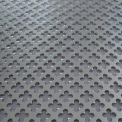 Il foro perforato di alluminio del giro della lamiera sottile 5052 H25 modella la larghezza di 1220mm