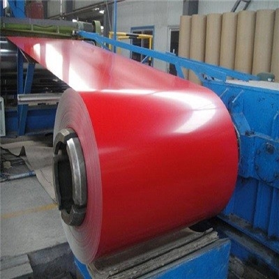 Il colore rosso ha preverniciato la bobina d'acciaio del galvalume per coprire il PE PVDF SMP G550 AZ70