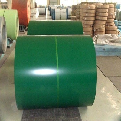 Bobina d'acciaio verde SGCC duro del galvalume preverniciata 0.5mm di colore 0.4mm per tetto
