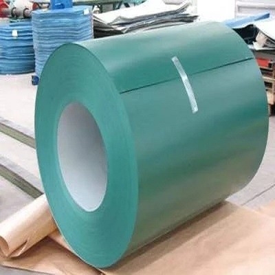 Bobina d'acciaio verde SGCC duro del galvalume preverniciata 0.5mm di colore 0.4mm per tetto