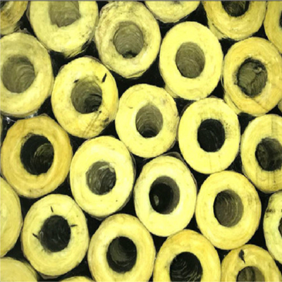 Materiale da costruzione del tubo dell'isolamento termico della lana della vetroresina