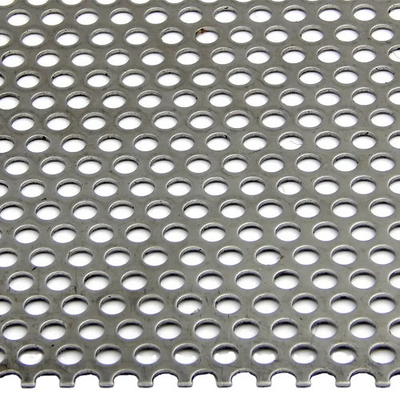 Metallo rotondo Mesh Aluminum Perforated Sheet spessore di 10mm - di 0,5