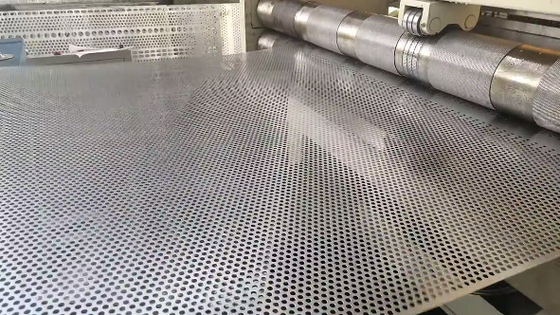 Metallo rotondo Mesh Aluminum Perforated Sheet spessore di 10mm - di 0,5