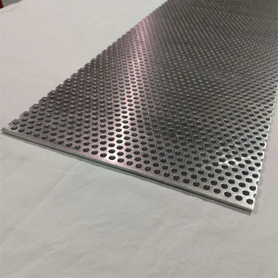 Metallo rotondo Mesh Aluminum Perforated Sheet spessore di 10mm - di 0,5