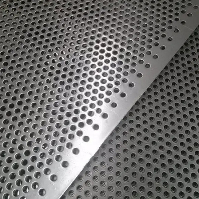 Metallo rotondo Mesh Aluminum Perforated Sheet spessore di 10mm - di 0,5