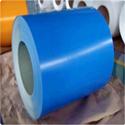 Coil di acciaio galvanizzato rivestito di colore blu