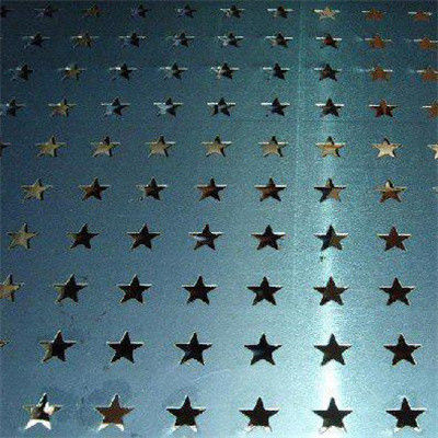 Distanza 6 mm lamiera di alluminio perforata