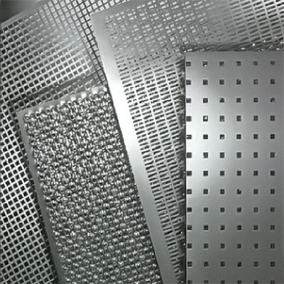 Lo strato perforato di alluminio del foro rotondo ha perforato la lamiera di acciaio Q235