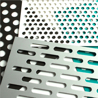 la lamiera della perforazione di φ2-6mm/lamierino perforato ha galvanizzato l'argento materiale