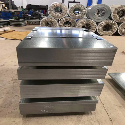 la lamiera sottile galvanizzata larghezza di 1219mm ha galvanizzato la lamiera piana d'acciaio EL20