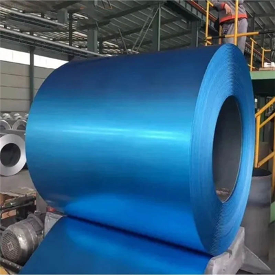 GL Blu Galvalume Steel Coil 0,3-1,2 mm Spessore 600-1500 mm Larghezza