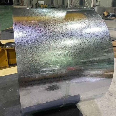 Coil di acciaio galvanizzato immerso a caldo da 0,3 a 3,0 mm SGHC / SGCC / DX51D per decorazioni