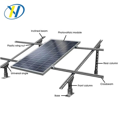 Supplemento per la protezione del parcheggio solare galvanizzato / acciaio a forma di C / acciaio a forma di U