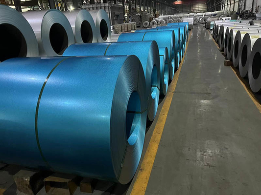 Scoli di acciaio galvalume laminati a freddo / strisce G550 BORO AGGIUNTO SGLCC Blu AFP