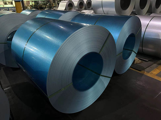 Scoli di acciaio galvalume laminati a freddo / strisce G550 BORO AGGIUNTO SGLCC Blu AFP
