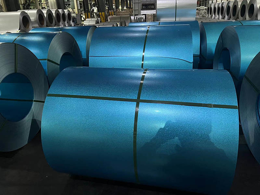 Scoli di acciaio galvalume laminati a freddo / strisce G550 BORO AGGIUNTO SGLCC Blu AFP
