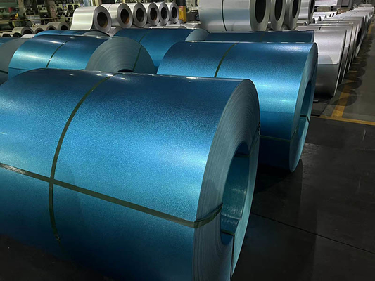 Scoli di acciaio galvalume laminati a freddo / strisce G550 BORO AGGIUNTO SGLCC Blu AFP