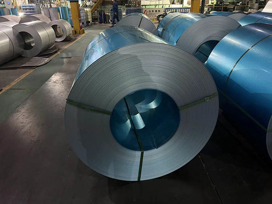 Scoli di acciaio galvalume laminati a freddo / strisce G550 BORO AGGIUNTO SGLCC Blu AFP