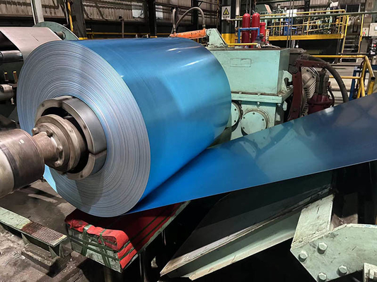 Scoli di acciaio galvalume laminati a freddo / strisce G550 BORO AGGIUNTO SGLCC Blu AFP
