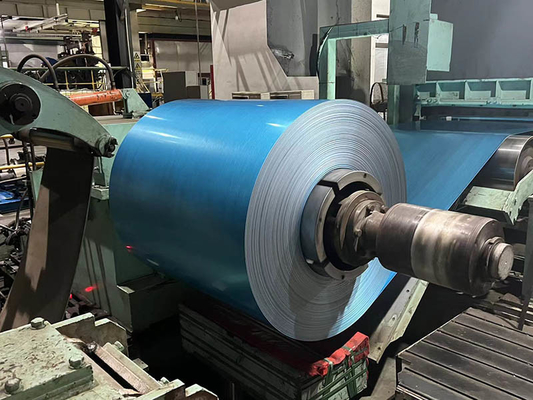 Scoli di acciaio galvalume laminati a freddo / strisce G550 BORO AGGIUNTO SGLCC Blu AFP