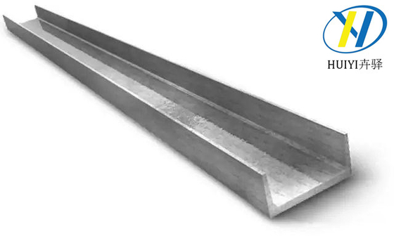 Acciaio a canale C galvanizzato a caldo ASTM A36 per la costruzione di edifici