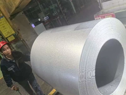 JISG3322 G550 bobine di acciaio galvalume laminate a freddo larghezza 600 mm - 1500 mm