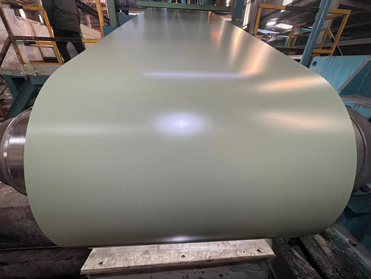Coil colorati in acciaio PPGI con rivestimento in zinco per il materiale di copertura Z40-Z80