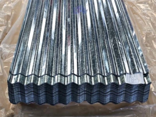 Dx51d GI lamiera di acciaio ondulato rivestita di zinco lamiera di tetto ondulato galvanizzata