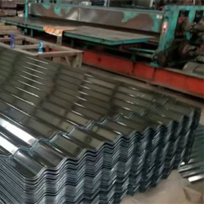 Dx51d GI lamiera di acciaio ondulato rivestita di zinco lamiera di tetto ondulato galvanizzata