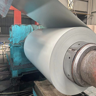 PPGL JISG3322 bobina in acciaio rivestimento in PE bianco 600-1250mm AZ50 zinco