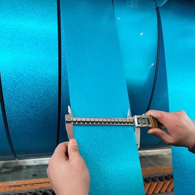 0.15-0.70mm Galvalume Steel Coils / Strips con trattamento anti-impronte digitali
