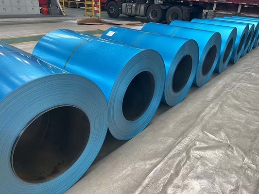 SGLCC blu Galvalume Steel Coil con trattamento anti impronte digitali per il tetto