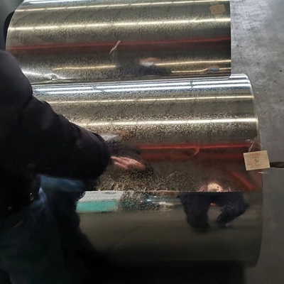 Fogli di acciaio galvanizzato immersi a caldo in bobina (GI) SGCC per fogli di copertura