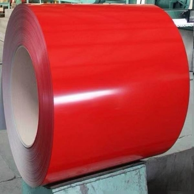 0.12mm-0.8mm bobina di acciaio galvanizzato preverniciato per copertura di metallo