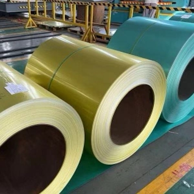 PPGI Materiale per tetti da costruzione Alta resistenza lamiera di acciaio galvanizzato di calibro 18