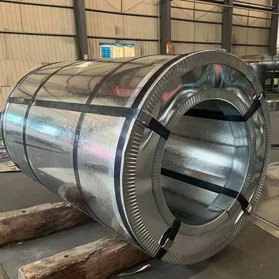 JIS G3321 Standard Galvalume Steel Coil AZ30-AZ150 Zinc Coating 0.12mm-2.0mm Spessore per la costruzione e l'industria