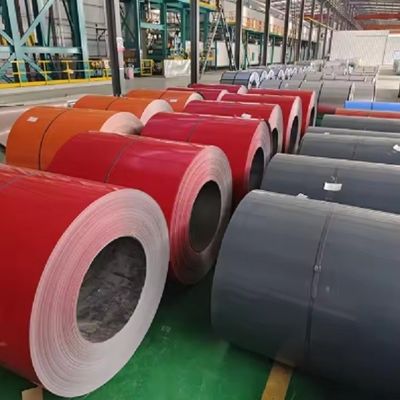 ASTM DX51D bobina di acciaio galvalume pre-tinto Z275 per materiali da costruzione