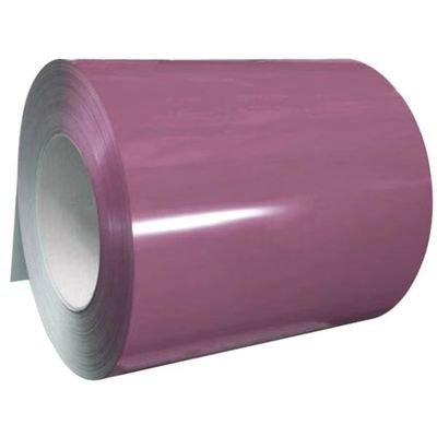 Z275 bobina di acciaio galvanizzato pre-tinto / foglio di colore di acciaio rivestito bobina di acciaio galvanizzato immerso a caldo