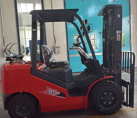 CPQYD35 Carrello elevatore controbilanciato GPL 3,5t Pneumatici pieni - Uso magazzino/agricolo
