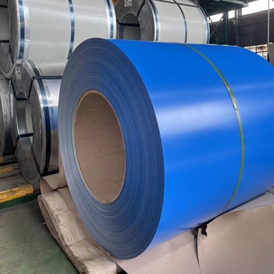 Bobina di acciaio Galvalume preverniciata ASTM A755 | Rivestimento PVDF | Per rivestimenti di tetti
