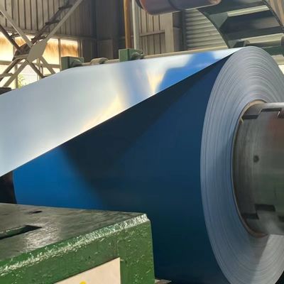 Bobina in acciaio zincato preverniciato da 0,45 mm per applicazioni industriali e solari