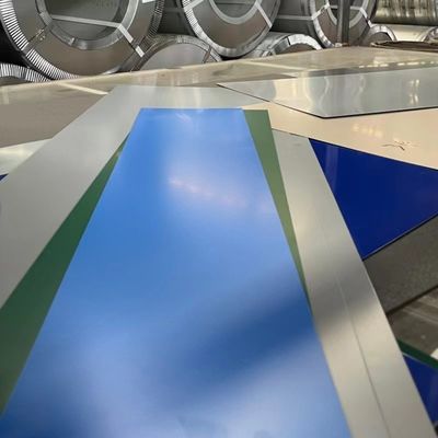 Bobina in acciaio zincato preverniciato da 0,45 mm per applicazioni industriali e solari