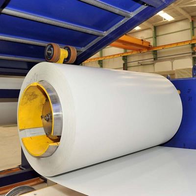 JIS G3312 bobina di acciaio galvalume pre-dipinta spessore 0,6 mm per architettura