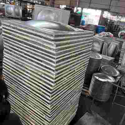 304 Stainless Steel Customizable Modular Square Water Storage and Insulation Water Tank