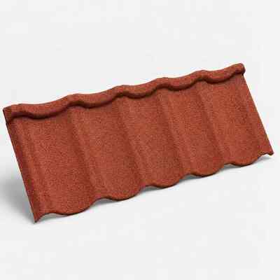 Lightweight Color Coated Stone Coated Metal Roof Tile Residential Roofing