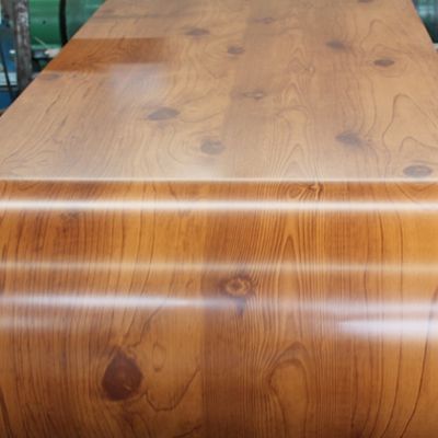 Lamiera di acciaio galvanizzata preverniciata di legno della costruzione JIS G3322