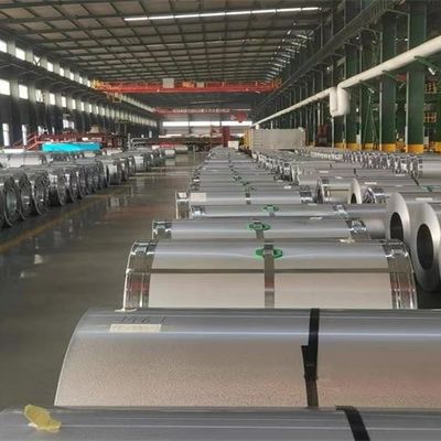 Bobina d'acciaio galvanizzata 1219mm 0.11mm del materiale da costruzione