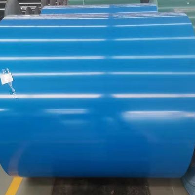 pulizia preverniciata blu della bobina d'acciaio del galvalume di 610mm auto