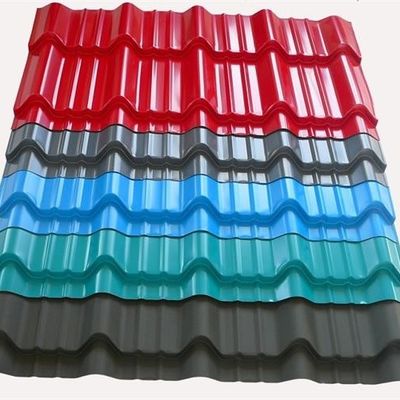 Il GI di 610MM colora il magazzino ondulato rivestito degli strati